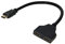 Link LKADAT01 Adattatore HDMI Maschio a 2 X HDMI Femmina, 20 cm
