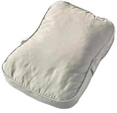 YWJLQH Knee Pillow for Side Sleepers Knees Cushion Relieve Hip Discomfort Soft Sleep Pad for Adjusting Sleeping Position Adults, Grey