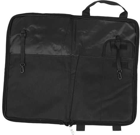 ULTECHNOVO Drumstick-tasche für Schlagzeugzubehör Aufbewahrungstasche mit Tragegriff Modernes Design für Instrumententransport