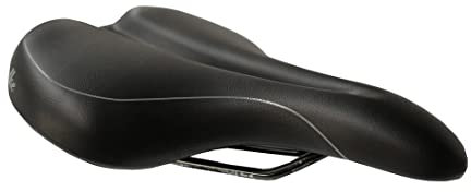P & P pro cycling Unisex – Erwachsene Engelke 850 Bequemsattel, Schwarz, 268 x 199mm