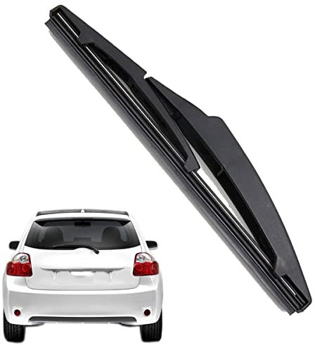 Scheibenwischer Für Auto Scheiben Wiper Blades Für Auris E150 Hatchback 2007-2012 Wischerblatt Vorne Wischblätter Gummi Windshield Wipers 650mm+400mm fit U J Hakenarme,Rear window wiper 1pcs-300mm