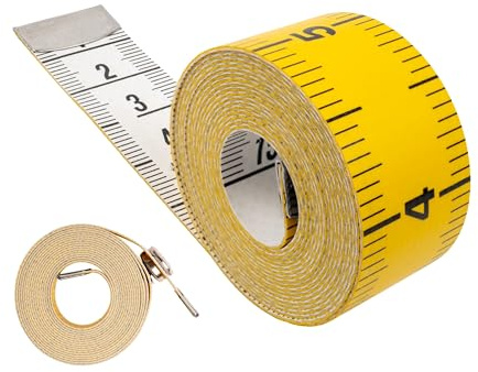 Mètre de couturière, 1 pièce, mètre ruban universel d'une longueur totale de 300 cm, cordon ruban 2en1 avec graduation en CM et en pouces, mesure des vêtements, de la graisse corporelle