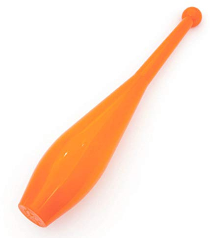 Play Juggling - Juggling Club Model Prima MONOSCOCCA - Orange Color, Weight 200 g, Length 52 cm