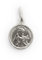 Medaille San Francisco von Asis, aus Sterlingsilber.