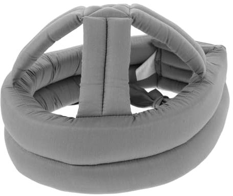 HOMSFOU Cappello Di Protezione Per Anziani Imbottitura in Spugna, Berretto Traspirante in Cotone Cinturino Regolabile Per Sicurezza Domestica e Attività All’aperto