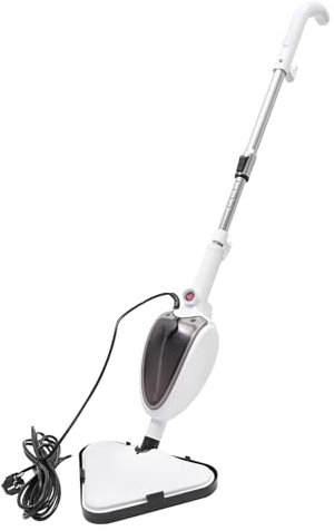 Pulitore a vapore, 1200 W, scopa elettrica a vapore, pulizia igienica, tempo di riscaldamento: 20 s, serbatoio: 0,28 l, rimuove fino al 99,9% di batteri e virus*, per tutti i pavimenti, ideale per