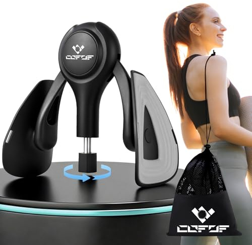 Thigh Trainer for Women, 15-70LB Adjustable Resistance Inner Thigh Exerciser for Pelvic Floor Muscle Repair, Thigh Trainer Kegel Exercise for Shaping, Yoga & Weight Loss at Home Gym - Black Gray