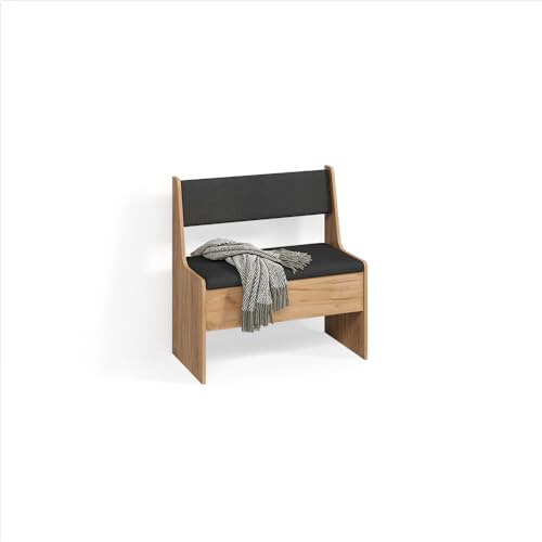 Livinity Panca ad angolo Tiberio, Rovere sabbia, 41.5 x 76.6 cm
