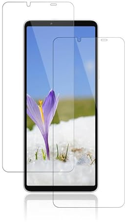 FOXZKISS 2 Stück für Sony Xperia 10 IV Panzerglas,Ultra-Klar für Schutzglas Sony Xperia 10 IV Folie,Anti-Kratzer für Schutzfolie Sony Xperia 10 IV,für Sony Xperia 10 IV Displayschutzfolie