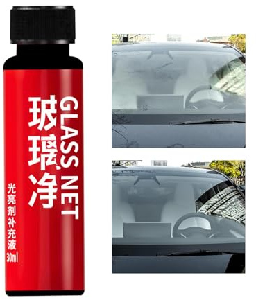 Car Window Cleaner | Glass Oil Film Stain Removal,Car Glass Oil Film Remover, Auto Glass Oil Film Remover, Protective Car Detailing Liquid for Window Cleaning