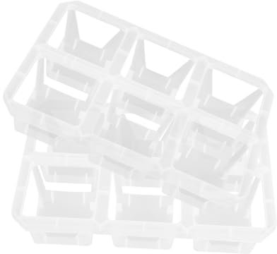 ifundom 2pièces Lot de Pots Plastique pour Orchidée avec Pot Fleurs Contrôle Croissance Racine Drainage Et Ventilation Vide pour Plante Empilable Et Stockage