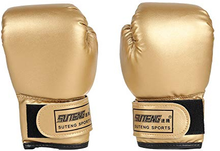 Guantes de Boxeo para niños, Cuero de PU, Guantes Transpirables de Muay Thai, Guantes de Taekwondo para niños y niñas, Guantes Entrenamiento para jóvenes, niños 5 a 12 años