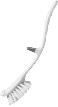 Spazzola per piatti – Spazzola da cucina resistente | Setole rigide dure | Spazzola ergonomica adatta per lavare i piatti, pulizia del lavandino e utensili da cucina