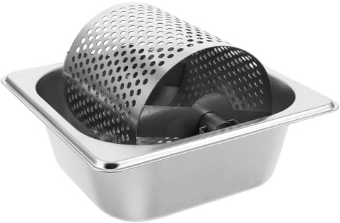 VICASKY Rouleau à Beurre en Acier Inoxydable 1L Pied de Support – Distributeur et Étaloir Hamburgers Pâtisseries et Grillades – Outil Professionnel Multifonction Cuisine et Barbecue