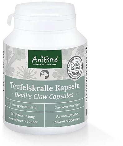 AniForte Devil’s Claw Root 100 Tablets for Dogs, Joint Supplement for Stiff Joints, Ligaments & Tendons, Maintains Mobility