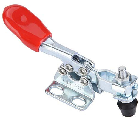 Akozon Pince à levier 5 pièces en fer galvanisé rapide fixe type vertical GH-201 clamps de menuiserie presses rapides charpentier presse à libération rapide