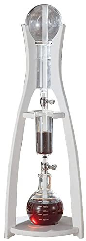 Iced Drip kaffebryggare Slitstark Cold Brew kaffebryggare, 500 ml/16,9 oz isdropp kaffebryggare, multifunktionell iskaffebryggare med återanvändbart filter Återanvändbar