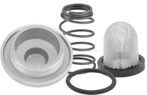 Kit De Tapón De Drenaje De Aceite De Scooter - Tornillo De Drenaje De Aleación De Aluminio Con Filtro De Resorte | Compatible Con 50cc 125cc 150cc Motores | Parte De Reemplazo Duradera