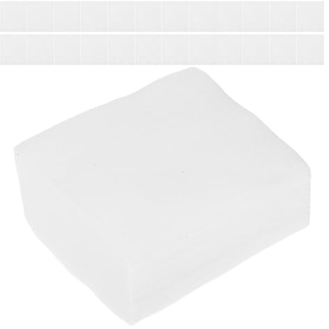 POPETPOP Discos Desmaquillantes Cuadrados de Algodón Puro sin Pelusa 4800 Unidades para Limpieza Facial y Eliminación de Maquillaje, Almohadillas Absorbentes Ultra Suaves para Cuidado