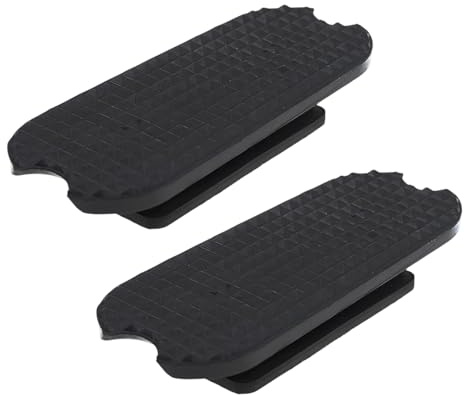FGDTREE Juego de 2 almohadillas antideslizantes para estribos, diseño para equitación, ajuste deportivo, estribos de 120 mm, cómodos y absorbentes de golpes, inserciones de alforja