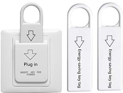 Clé magnétique à haute économie d'énergie de type 86 pour l'alimentation avec 3 cartes d'insertion Interrupteur d'alimentation pour maisons d'hôtes, immeubles de bureaux, hôtels, appartements, villas