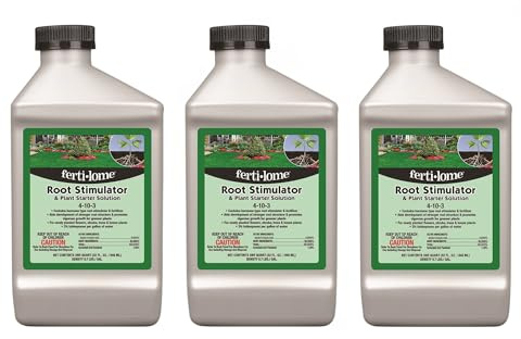 Voluntary Purchasing Group Fertilome Root Stimulator and Plant Starter Solution, 32-Ounce Pack of 3