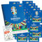 Bundle mit UEFA Euro 2024 Germany - Sammelsticker - 1 Hardcover Album + 50 Tüten + Exklusive Collect-it Hüllen