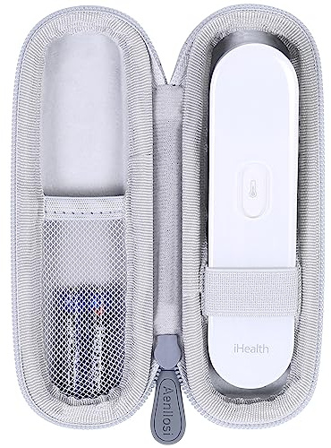 Aenllosi Hard Carrying Case Compatible with iHealth Thermometer(Case Only)