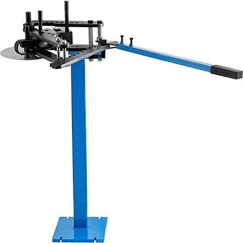 VEVOR Tube Bender Max Bending, 1, 1.5 & 1.75 Bending Capacity Heavy Duty Metal Pipe and Tube Notcher With 3 Dies, Metal Working Tools and Equipment Tube Pedestal Bender
