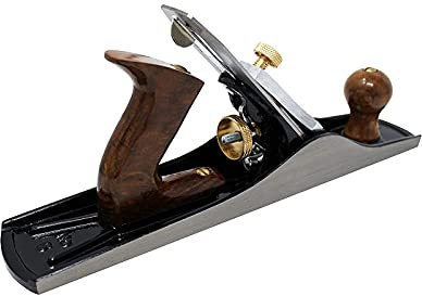 Smoothing Bench Hand Plane #5-1/2, Lapped Sides and Bottom, Blade RHC 55-60, 14-3/4 Inch Sole