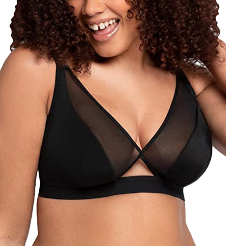 Curvy Kate Get Up and Chill Bralette Black 36G/GG