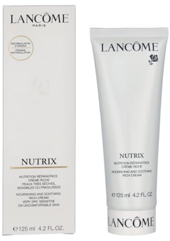 Lancôme Nutrix Cream, reparierende Gesichtscreme für trockene und empfindliche Haut, intensiv feuchtigkeitsspendende Pflegecreme, 125ml