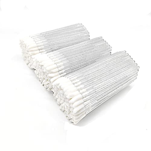YSAFAI 300 Pieces Lip Brush Disposable Lip Gloss Wands Lipstick Applicator