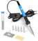 Fer à Souder Kit, Kit Fers à Braser, 60W Kit de Soudure, 9 en 1 Kit Fer à Souder Electronique Fer à Souder de Précision pour la Soudure et les Réparations de Bricolage