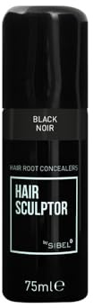 Sibel Hair Sculptor Hair Root Concealers Black 75ml - spray effaceur de racines