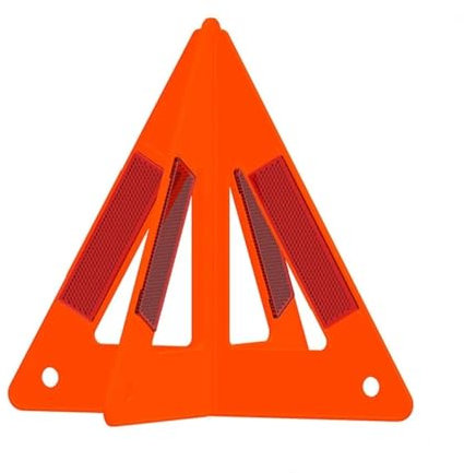 Triangle Signalisation Lot de 3 triangles réfléchissants d'avertissement d'urgence for voiture, panneau d'avertissement de sécurité routière rouge, panneau d'avertissement de panne de voiture pliable