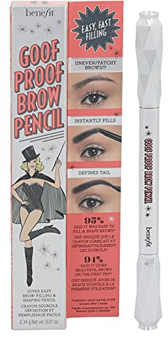 Benefit Goof Proof Brow Pencil, No. 6 Deep, 0.01 Ounce
