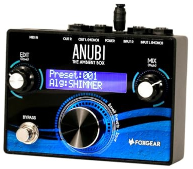 Foxgear - ANUBI AMBIENT BOX - delay pedal/digital verb