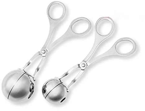 MAGICLULU Pc 1 fabricante de cucharas de carne bola de carne para cake pops bola de arroz fabricante de bolas de carne clip de albóndigas herramientas pequeñas Titular de albóndigas