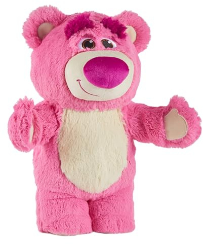 Disney and Pixar Toy Story Peluche sonore Lotso de 34,9 cm de Haut, fredonne et Ritz, JDG82, Rose