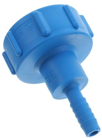 Gatuida Adaptador De Válvula De Cubo Conector Para Depósito De Agua De Lluvia Conector Compacto Para Barril De Adaptador Para Depósito De Agua