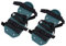 1 Pair of Lawn Aerator Sandals Soil Loosening Aerator Lawn Spiked Shoes Lawn Nail Shoes with Adjustable Buckle Gardening Tool for Lawn Yard(4 Straps)