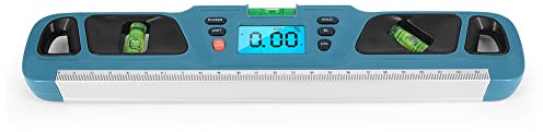 PRATYAHARA -200 InclinomèTre de Niveau à Bulle NuméRique Horizontal Electronic Slope Meter Angle Finder Rapporteur Bleu