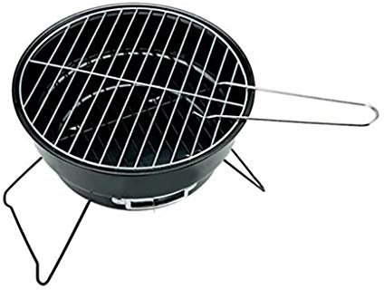 BBQ Grill Outdoor Barbecue Grill Outdoor Klappbarer tragbarer Mini-Grill Mesh Holzkohlegrill Grill Haushalt Klein