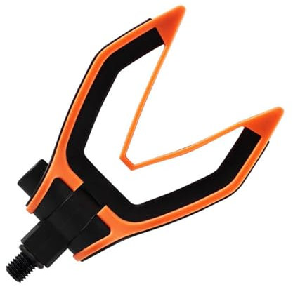 Angelhalterungskopf, Karpfenangelrute Verstellbarer Stützkopf, stabile Struktur, Angelzubehör für eine Vielzahl von Ruten- und Haltersystemen