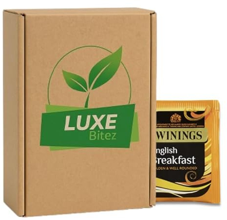 200 x English Breakfast Black Tea Individually Wrapped Tea Sachets Envelopes | Compatible For Twinings By Luxe Bitez