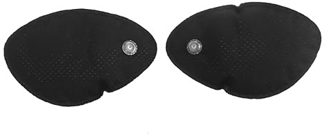 LIGIGWASH Inserti Reggiseno Push-up Gonfiabili Imbottiti Neri, Traspiranti e Antiscivolo, Per Sollevamento Seno e Vestibilità Sicura Tutto Giorno, Riutilizzabili e Facili Da Lavare