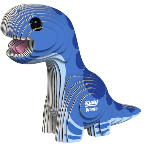 EUGY Eco-Friendly 3D Paper Puzzle (Brontosaurus)