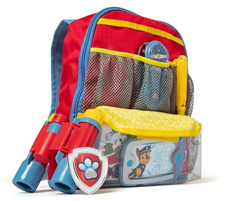 Melissa & Doug Pat’ Patrouille, Ensemble de Jeu de rôle avec Sac à Dos (15 pièces), Paw Patrol, 33271, Multi Multicolore