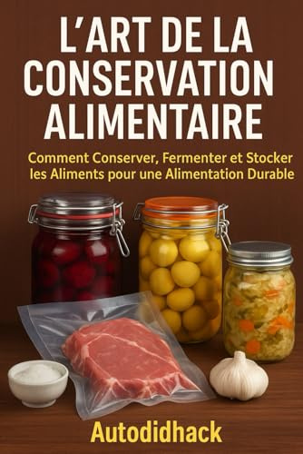 L'Art de la Conservation Alimentaire: Comment Conserver, Fermenter et Stocker les Aliments pour une Alimentation Durable